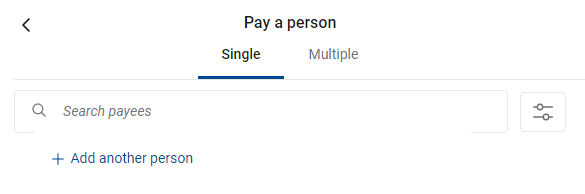 Bill Pay Add Payee Desktop Add Person Step 2