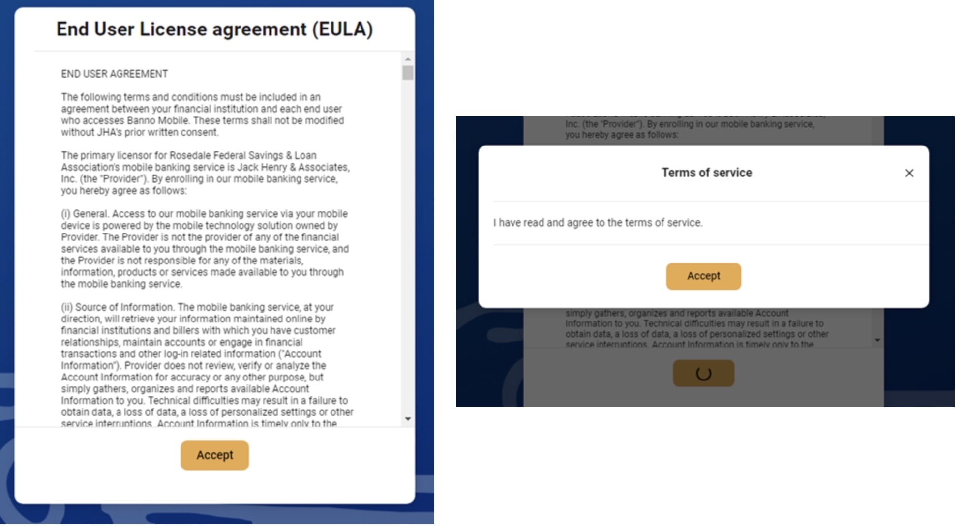 Online Banking Setup Step 7