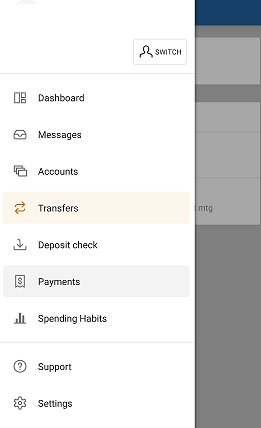 Make Principal Only Payments Mobile Step 1