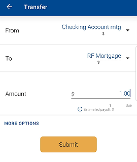 Make Principal Only Payments Mobile Step 2