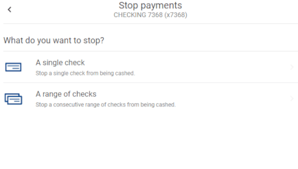 Stop Payments