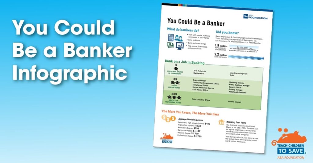 You Could Be a Banker Infographic